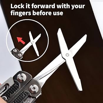 SQT2048 20-in-1 Multitool, Gifts for Men, Foldable & Self